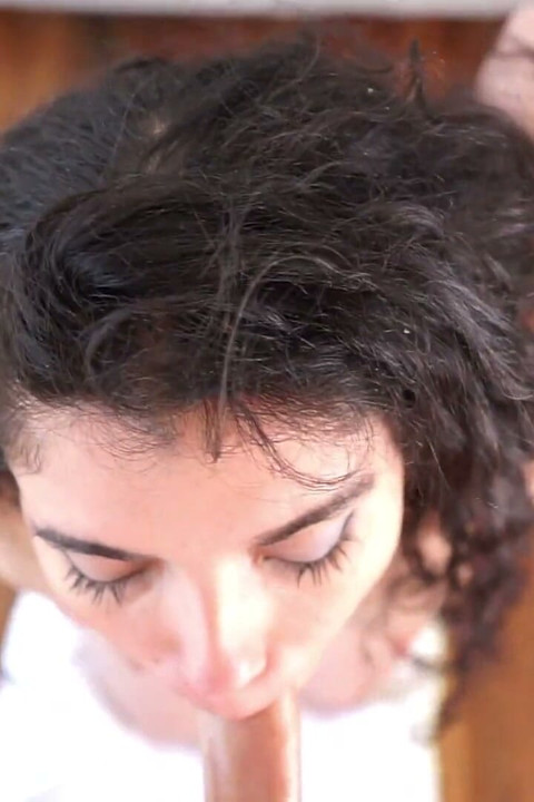 Curly Cuban Latina Teaches Me How to Fuck
