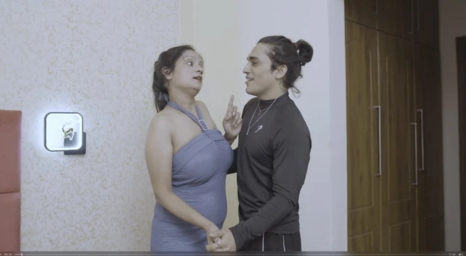 Hot sexy sister-in-law comes to her room with her sexy brother-in-law, dances with him and has sex with him later.