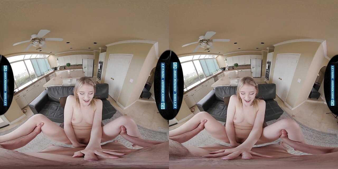 LETHAL HARDCORE VR - Cute Natural Busty Melody Marks pieprzy cię po idealnej randce