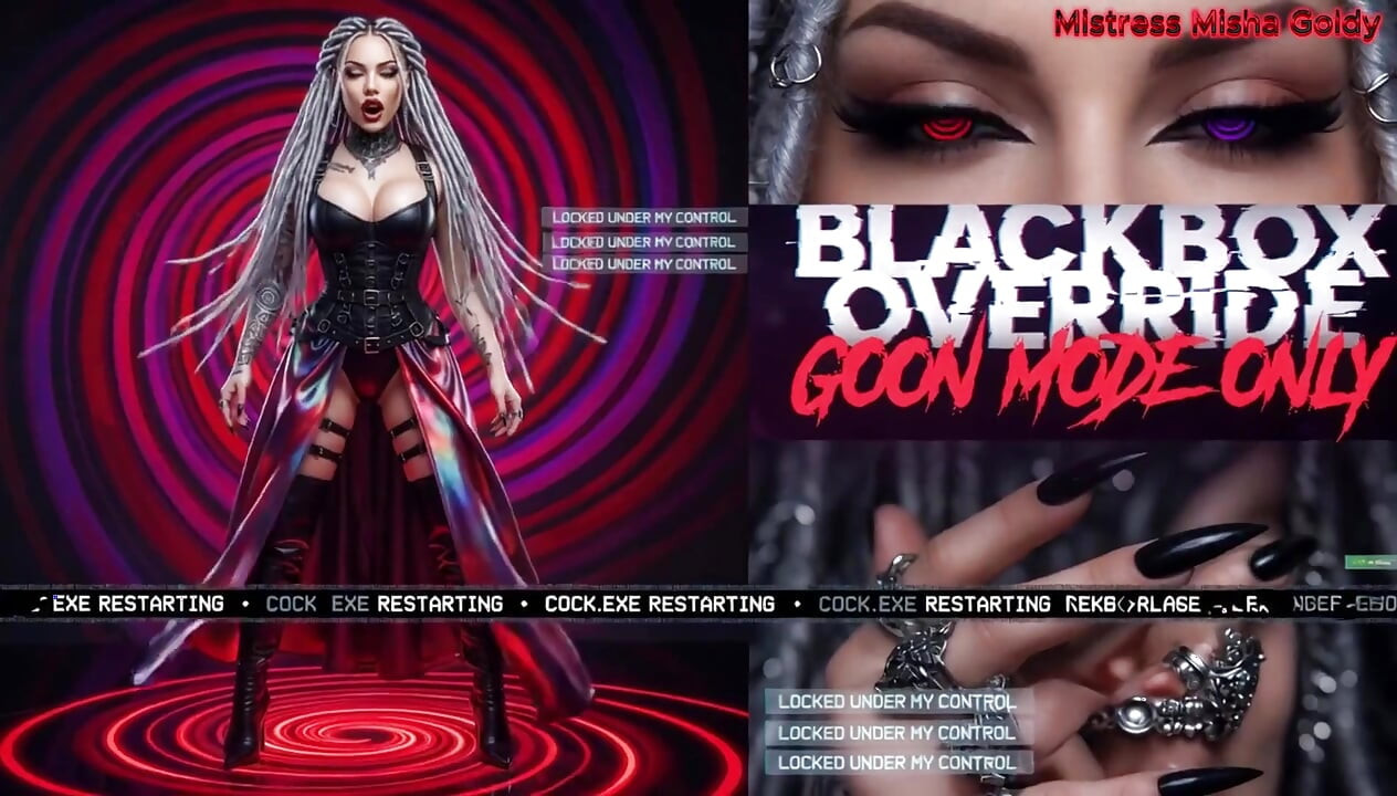 Blackbox Cock: Spart de la distanță și deținut de mine.