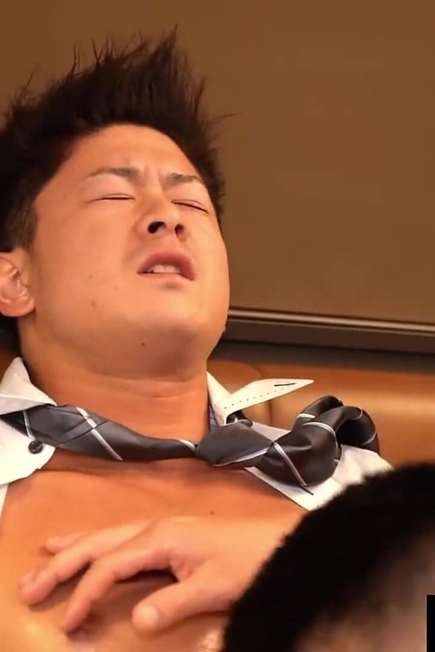 Hiroya Shows His Dominant Side After Paying Some Cock Attention to Bound Men