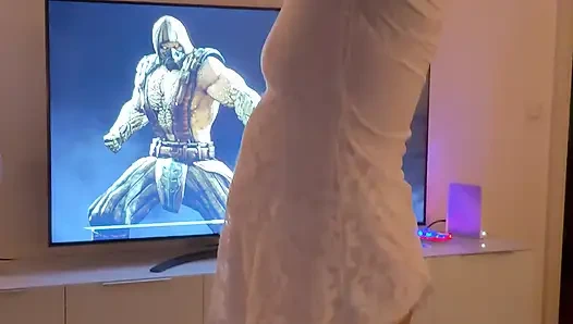 Horny acquaintance fucked by my neighbor