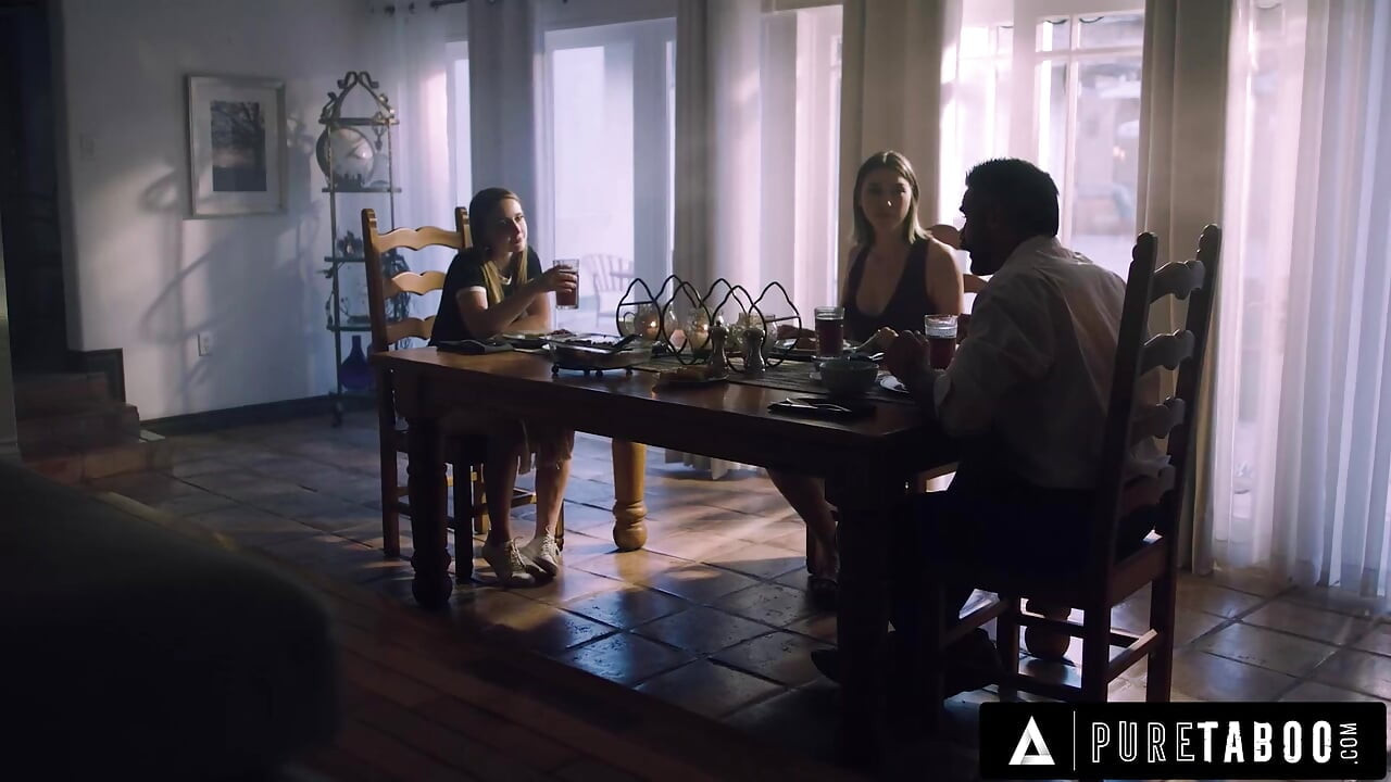 PURE TABOO Creepy Stepdad Secretly Seduces & Fucks His Stepdaughter's Hot Best Friend!