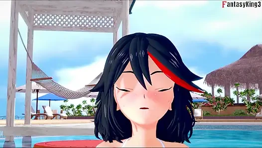 Ryuko matoi seksi bikinili seks - killlakill