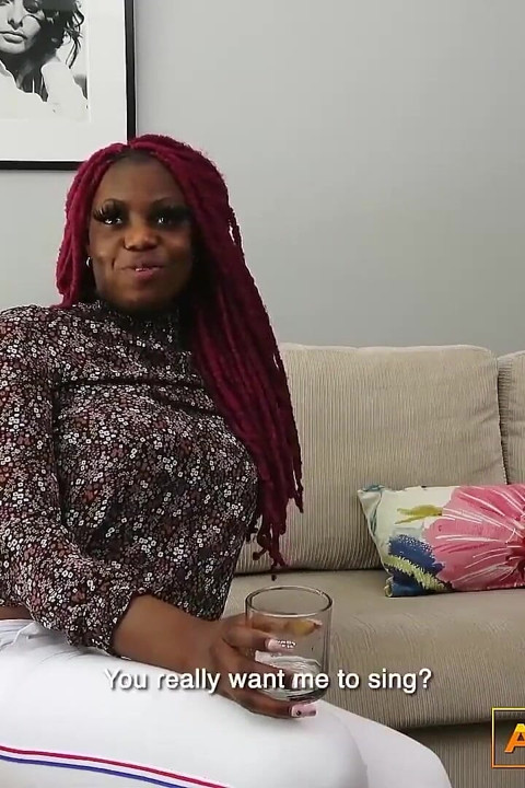 Ebony African Amateur Fucked by American Producer!