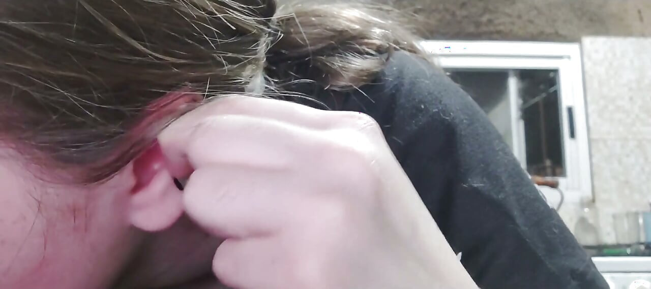 Cleaning My Ear in Close-up