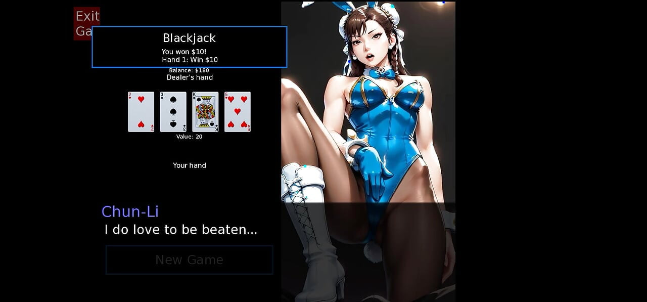 chun li blackjack igra za odrasle