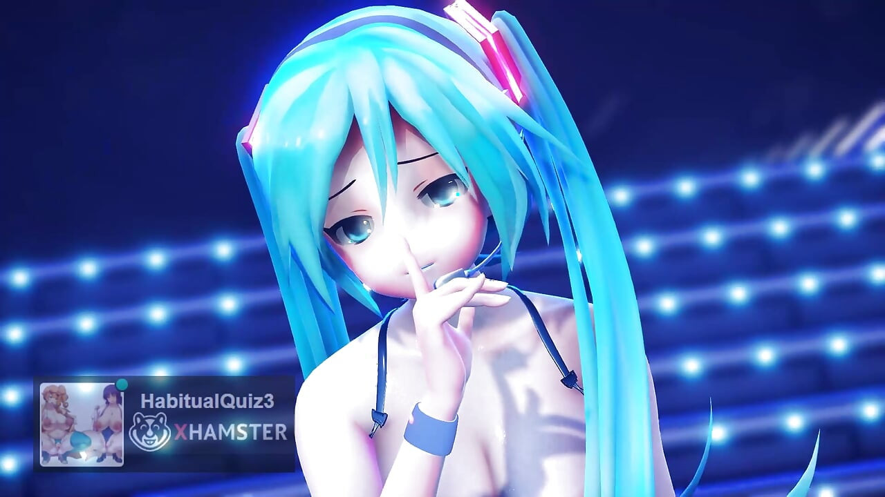 mmd r18 Miku GimmeXGimme vrchat fap hős anális szex játék 3d hentai ahegao cosplay nyilvános szex