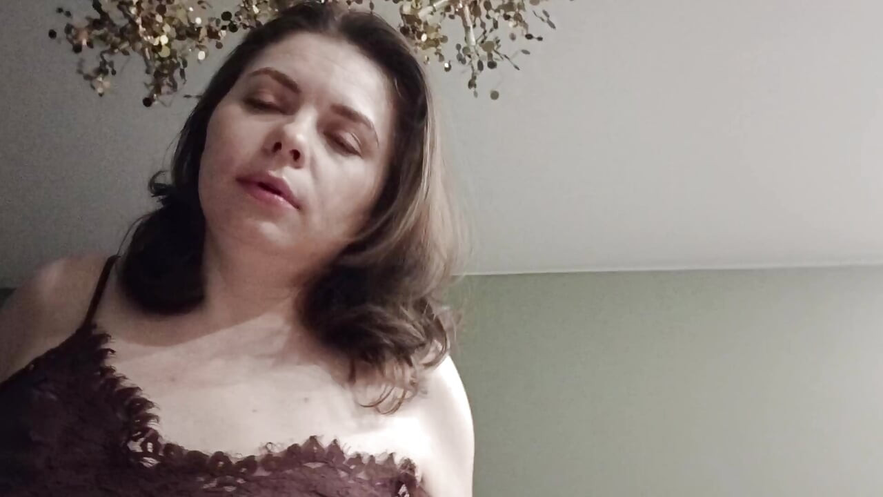 This horny busty MILF will suck all the juices out of you