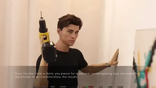 Komşus un dairesine duvardaki delik - gün batımı gülü - e05