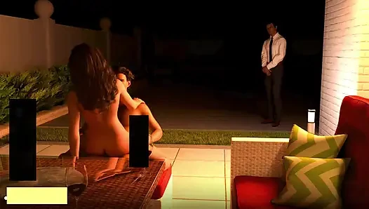 Awam 2 Sophia real Fuck Edition - Sophia spielt cuckold direkt vor liam - Teil 2