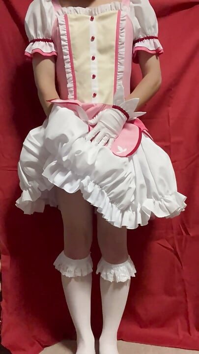 [Crossdressing] Madoka Magica Madoka Kaname Mastürbasyon