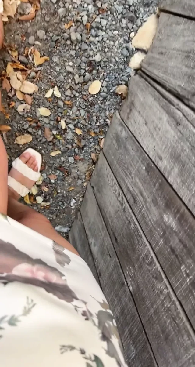 Slut walk and cumming!