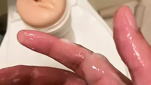 Cum in my Hand
