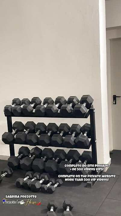 Come Play with Me at the Gym, Subscribe Now and See This and Other Full Videos.