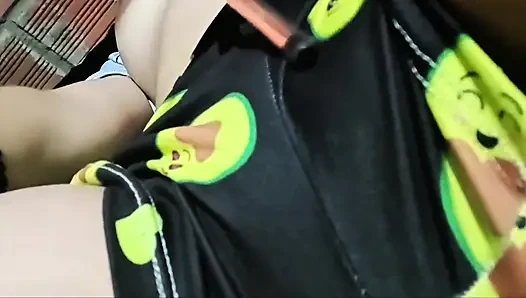 Having a Strong Orgasm Rubbing Into My Underwear