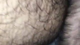 Волосатый хуй, волосатая дырка, молодой большой черный член: глубокое спаривание, сперма для спермы