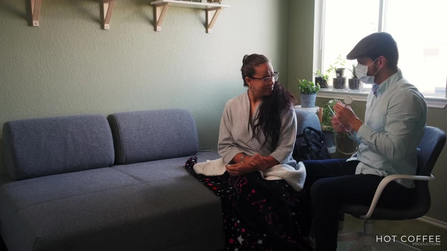 Big ass Latina fakes being sick to fuck her pussy doctor