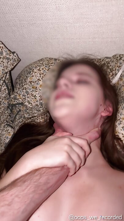 Sweaty Rough Night Sex With My 18yo Step-Sister - Real POV