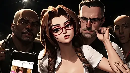 Kız öğrenciler mosh çukurunda grup seks yapıyor