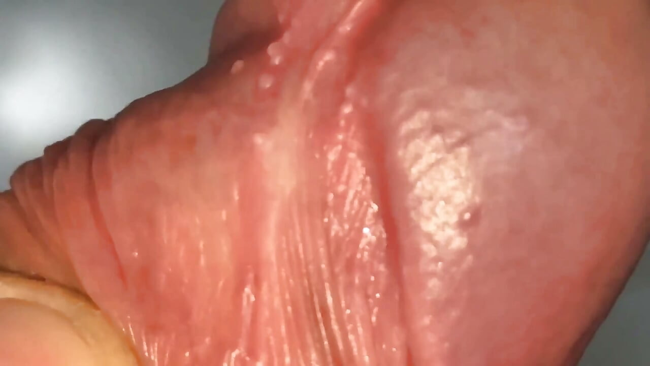 Stepdaddy with Lumpy Glans Feels Huge Orgasm