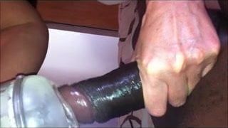 gf makin me cum with my fleshlight