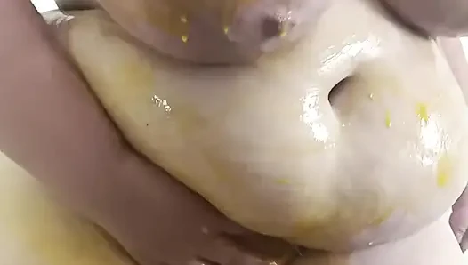 Мокрые сиськи