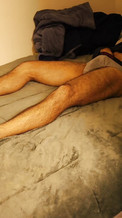 Andando no meu quarto e se divertindo