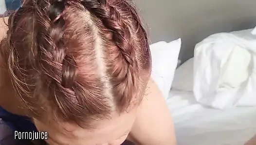 Deaf Porn Star in Blue Body Stockings Gets Bred by Black