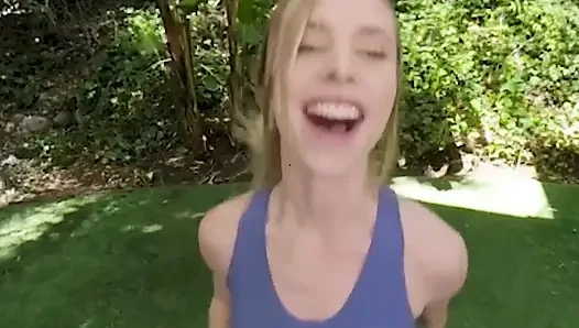 Badoinkvr hareketsiz anya olsen çömelme yapmanın bir yolunu icat etti ve büyük zevkin tadını çıkarıyor bölüm 1
