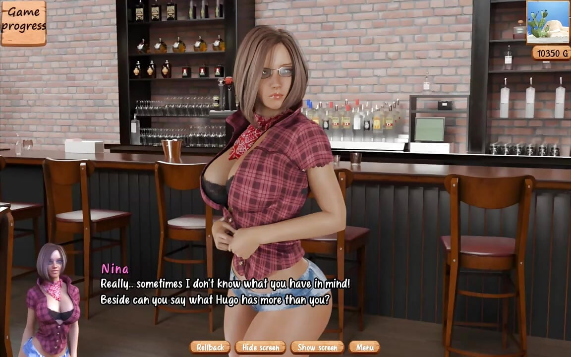 The Motel Gameplay (ntr Route) Hot Wife Fantasizes About Fucking a Stud