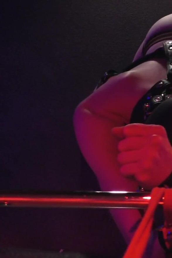 Bound spanking