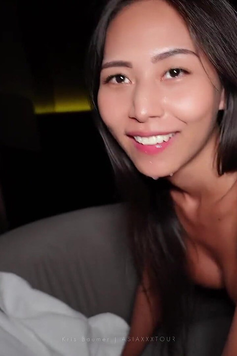 Petite Asian Beauty Deepthroats & Rides Monster Bwc