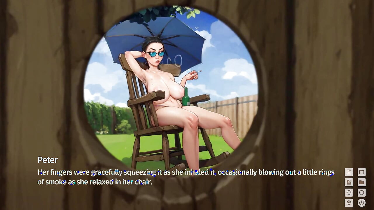 Taffy Tales: a vizinha milf soprando pau monstro no gloryhole terminou com maciça gozada facial - episódio 14