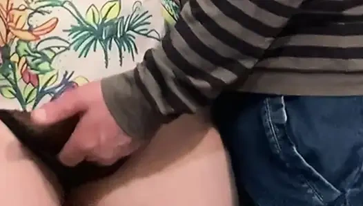 OMG! Она позволила мне потереть ее идеальную киску