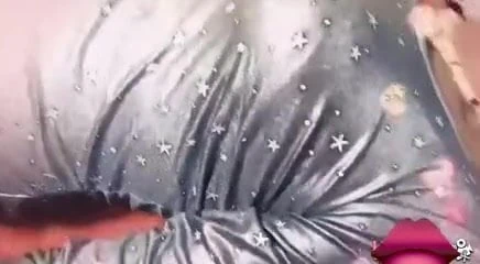 Silk satin dress