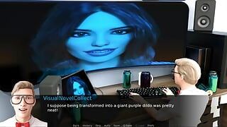Sex Bot (Llamamann) - partie 5 - une prof utilise un gros gode pour baiser par LoveskySan69