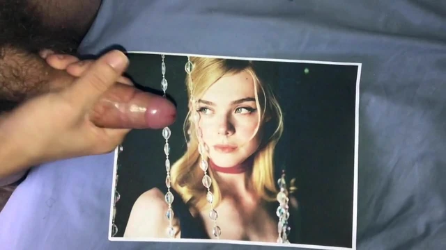 Elle Fanning cum tribute 49