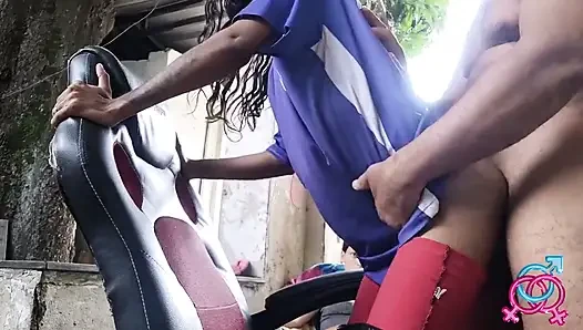 Threesome with Student and Her Friend