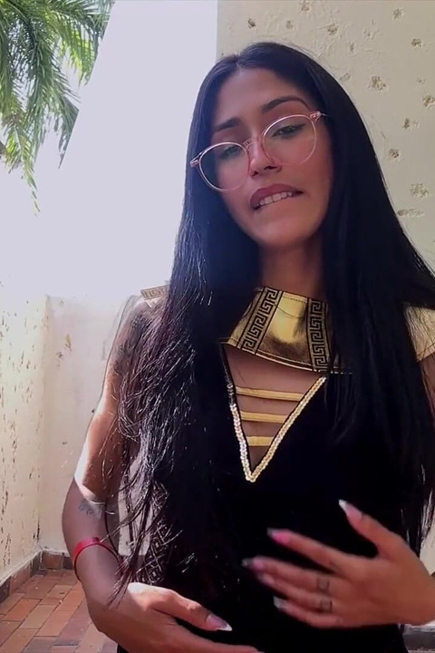 Gisele Amore's Ancient Egyptian Giantess Domination 4K POV Shrinking Fantasy Awaits!