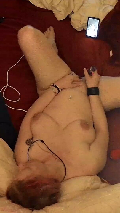 Caught watching porn and having hubby watch me masterbate | Clip 3