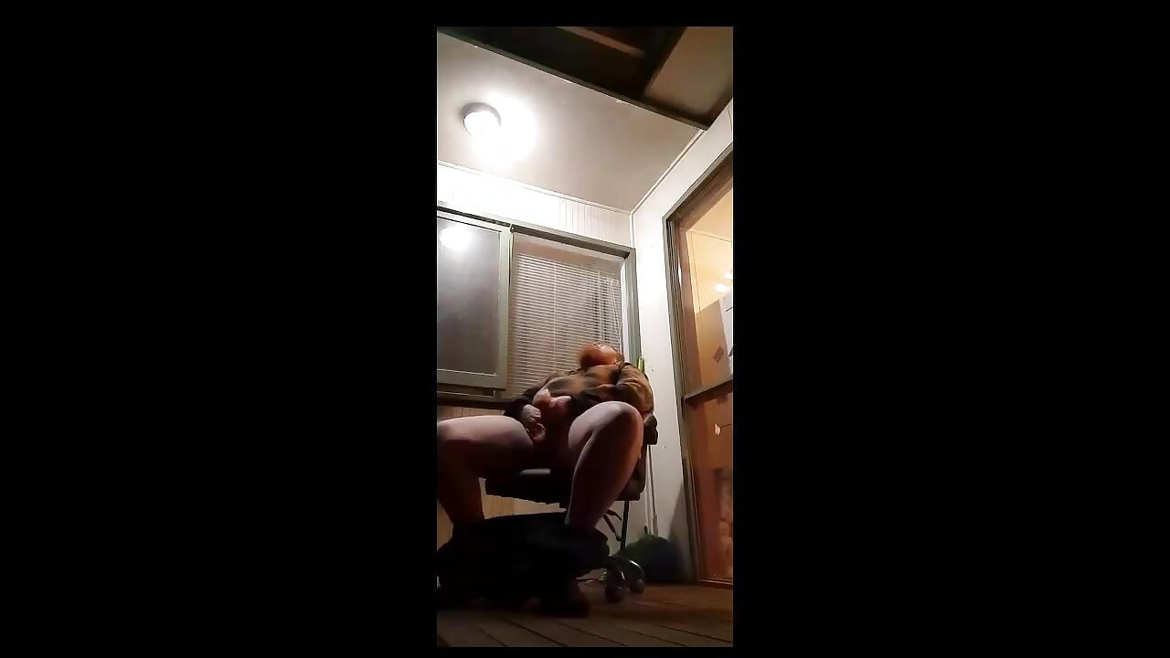 Step Sister Had Setup a Camera Outside and Caught Me, and She Does Catch Me Mid Session.
