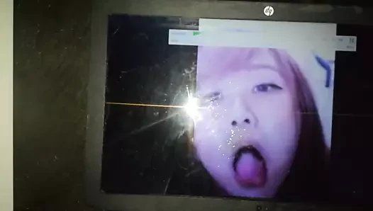 AriaSaki Ahegao Cum Tribute