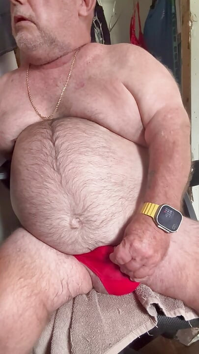 Mark Fletcher piss soaked panties, precum with lots of cum