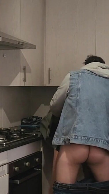 Spectacular moment from "Sparowdox gives 18 year old her first hard anal creampie"