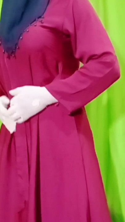 Arabian woman enjoying taking off all her clothes | Clip 3