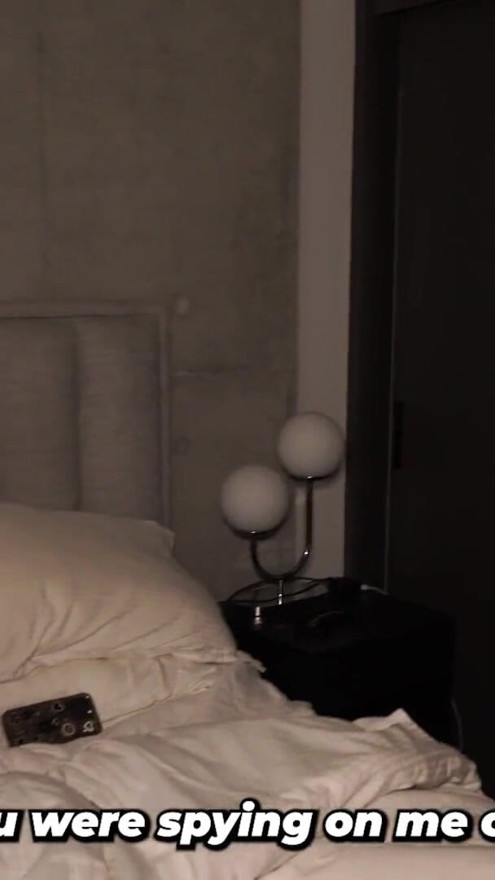 Stepson finds his stepsister masturbating and needs to help her | Clip 1