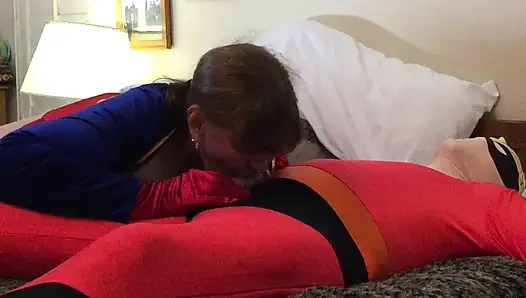 Granny Carmen's Champion Cocksucking Cosplay Cavalcade Compilation 11920COMP