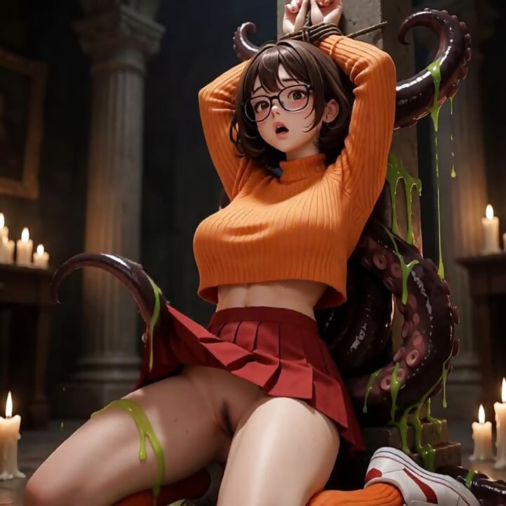 She Wandered Into the Candle Hall (AI generated).mp4