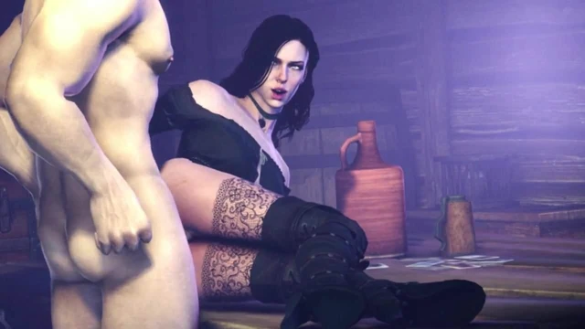 Yennefer gets gang banged